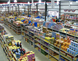 Store Interior-The Fireworks Superstore